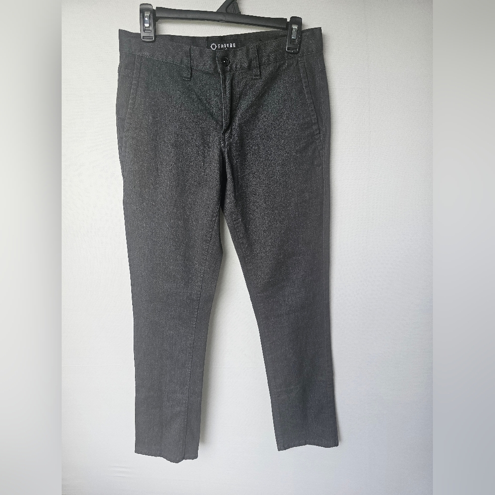 Empyre Women's  Charcoal Gray Slim Dress Pants